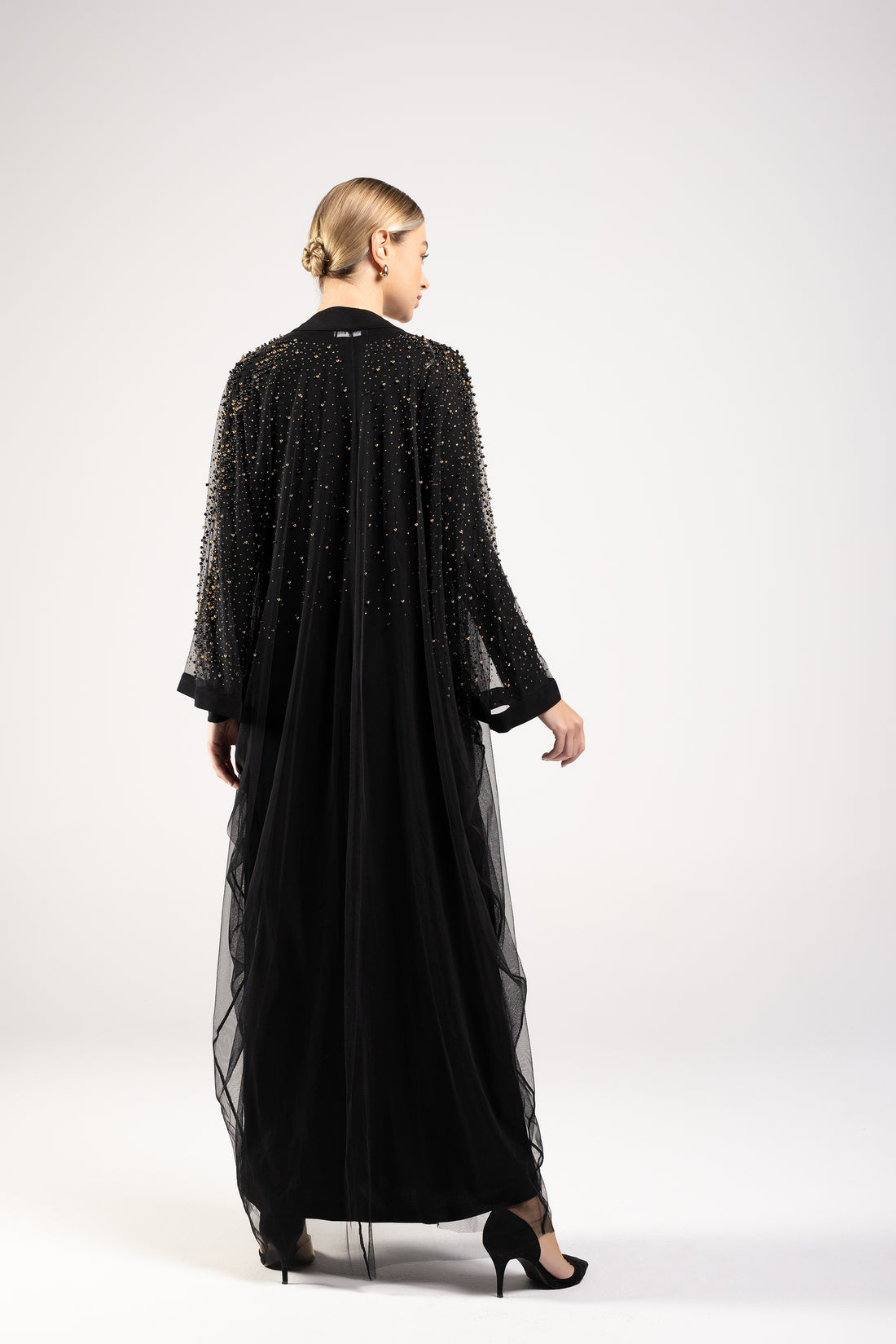 Classic Black Abaya  - 2422043